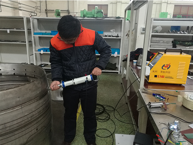 超聲波消除航空發(fā)動機(jī)焊接應(yīng)力