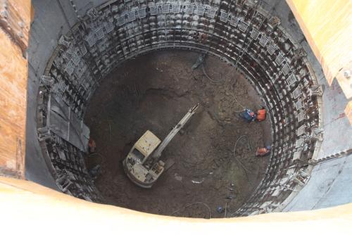 立井井筒掘進(jìn)爆破超動態(tài)應(yīng)變測試試驗