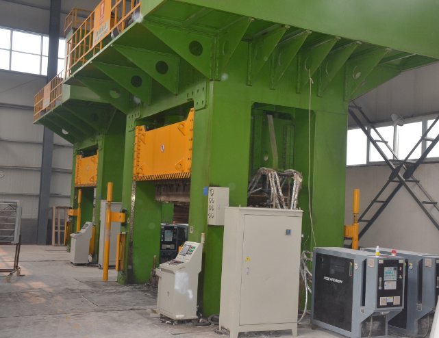 壓力機滑塊振動時效應(yīng)用案例